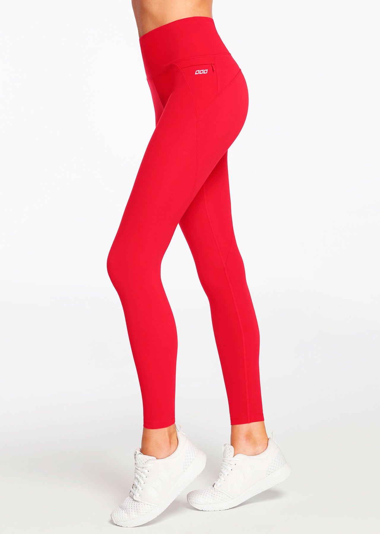 Lorna Jane New Amy Full Length Leggings - Scarlet