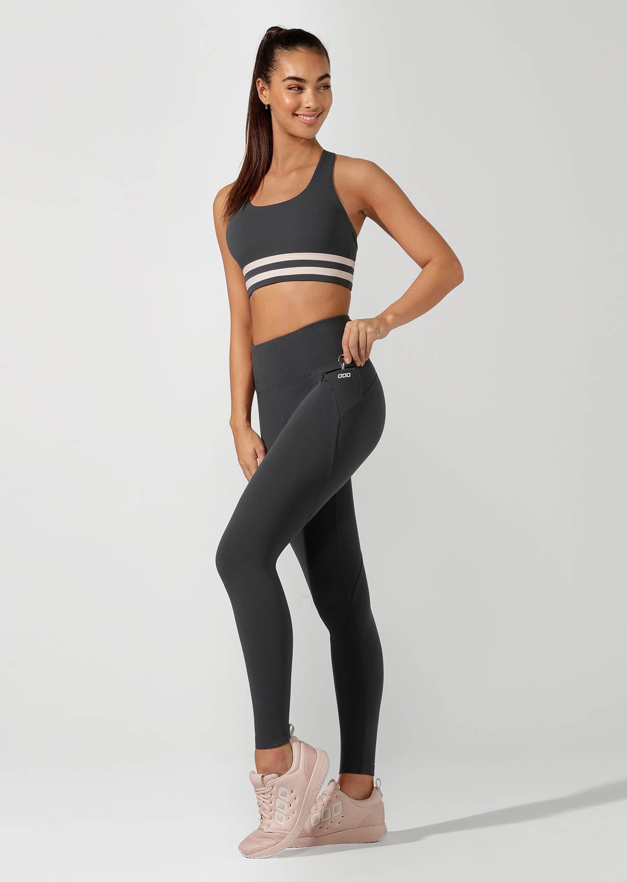 Lorna Jane New Amy Full Length Tight - Titanium