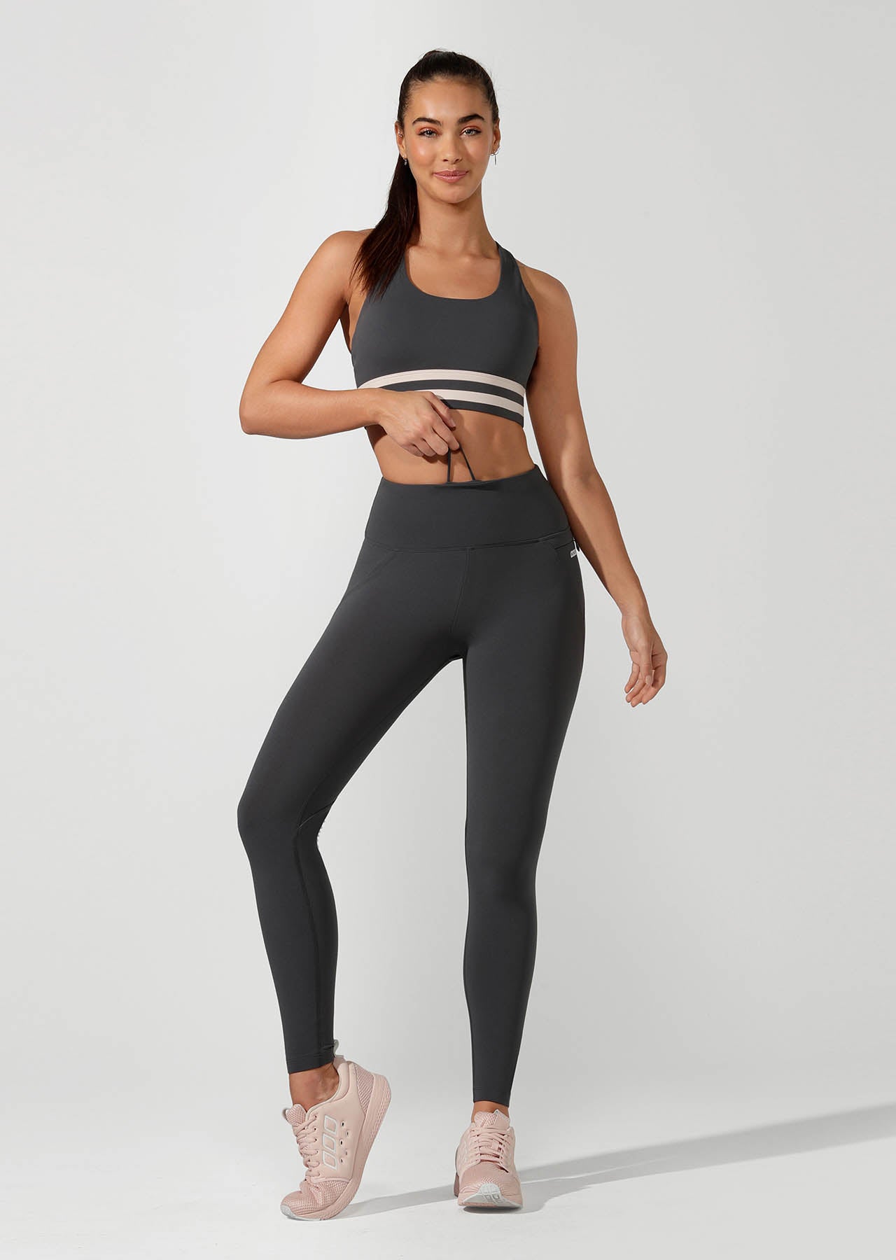 Lorna Jane New Amy Full Length Tight - Titanium