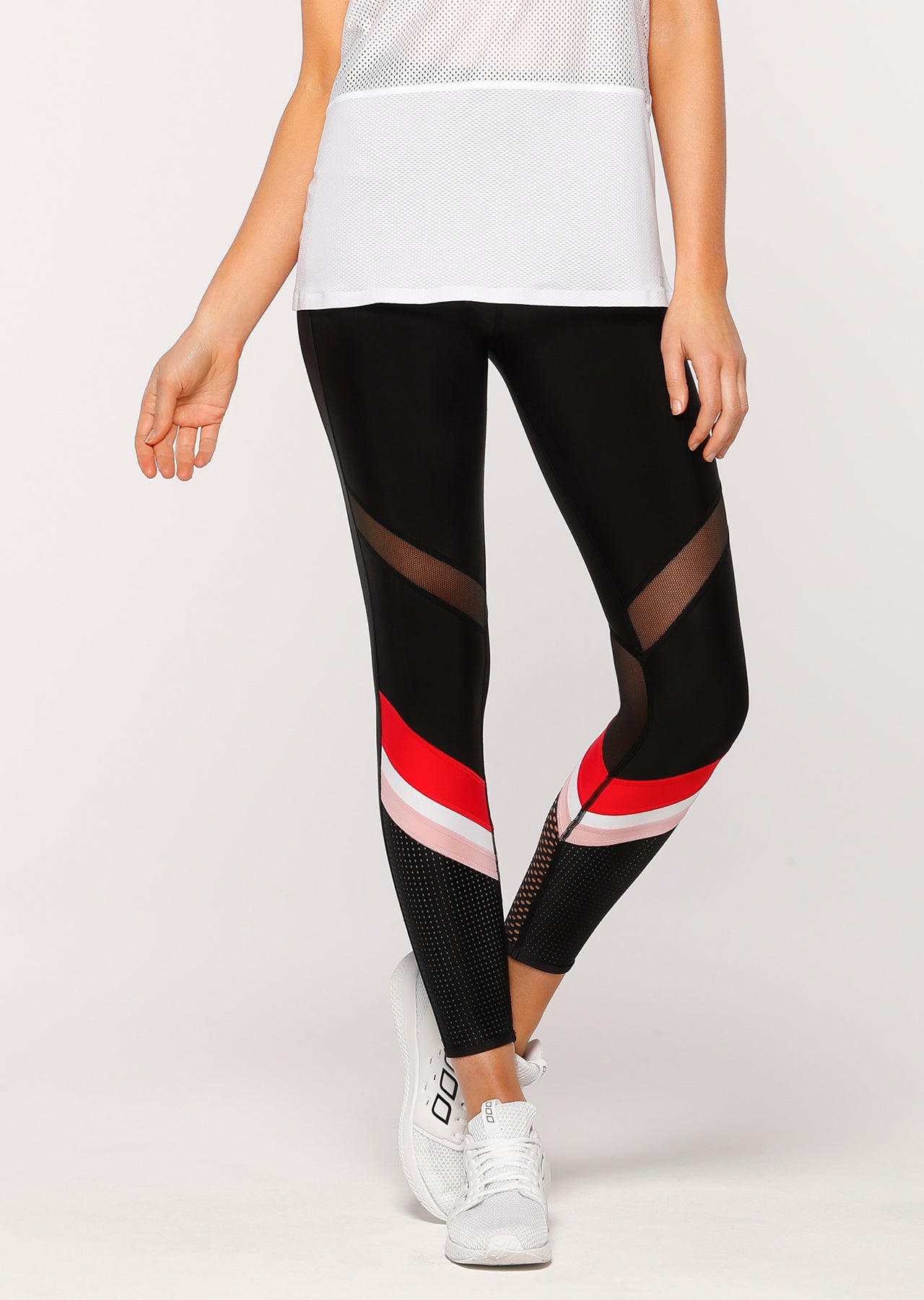 Lorna Jane Nexus Core F/L Tight - Black Multi