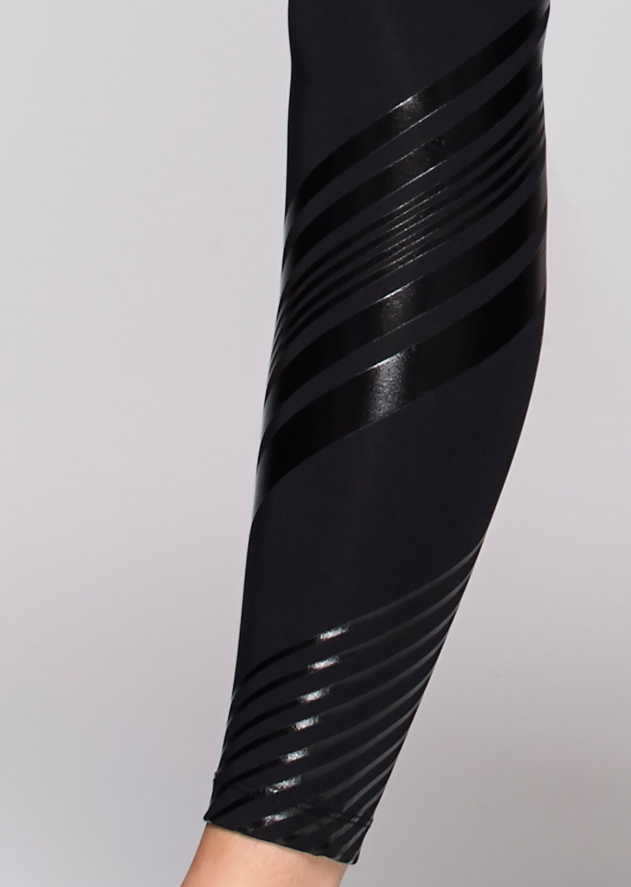 Lorna Jane Night F/L Compression Tight - Black