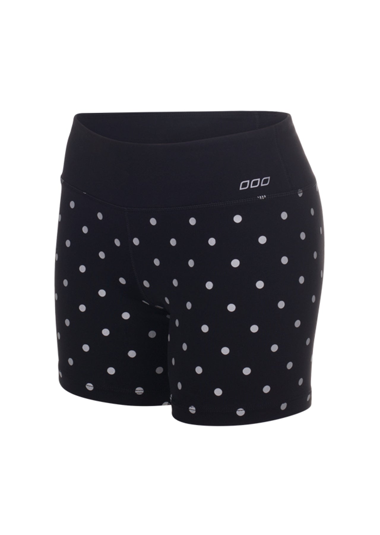Lorna Jane Night Ryder Short Tight - Black/Reflective Silver