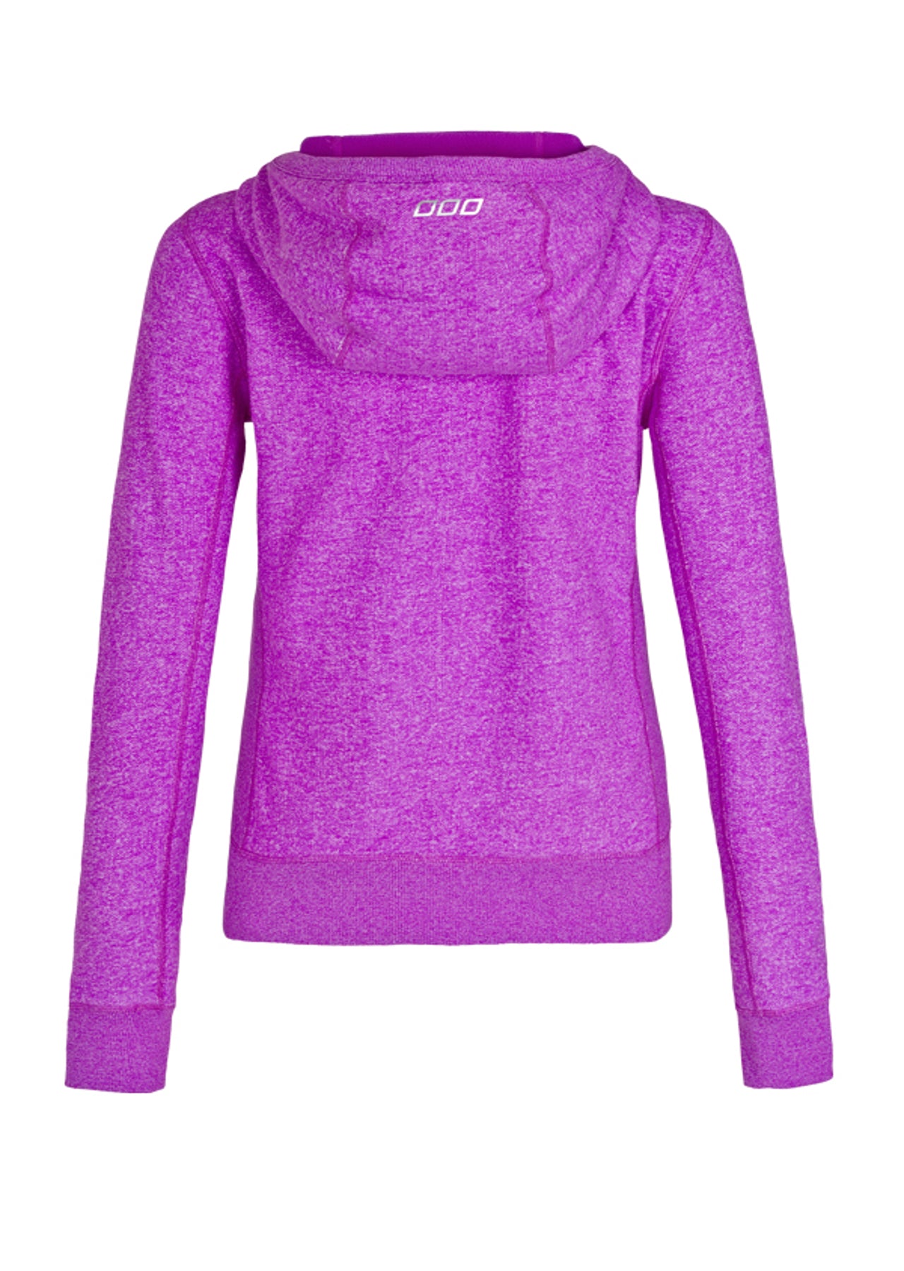 Lorna Jane Nina Hooded Zip Through - Very Fuchsia Marl