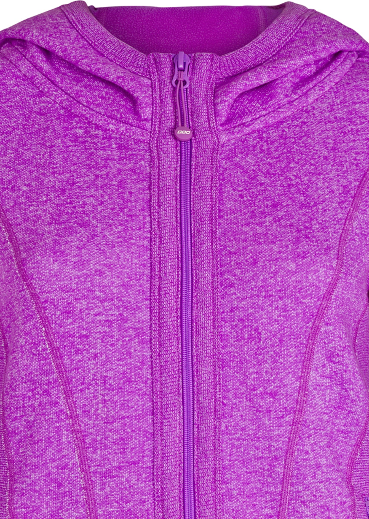 Lorna Jane Nina Hooded Zip Through - Very Fuchsia Marl