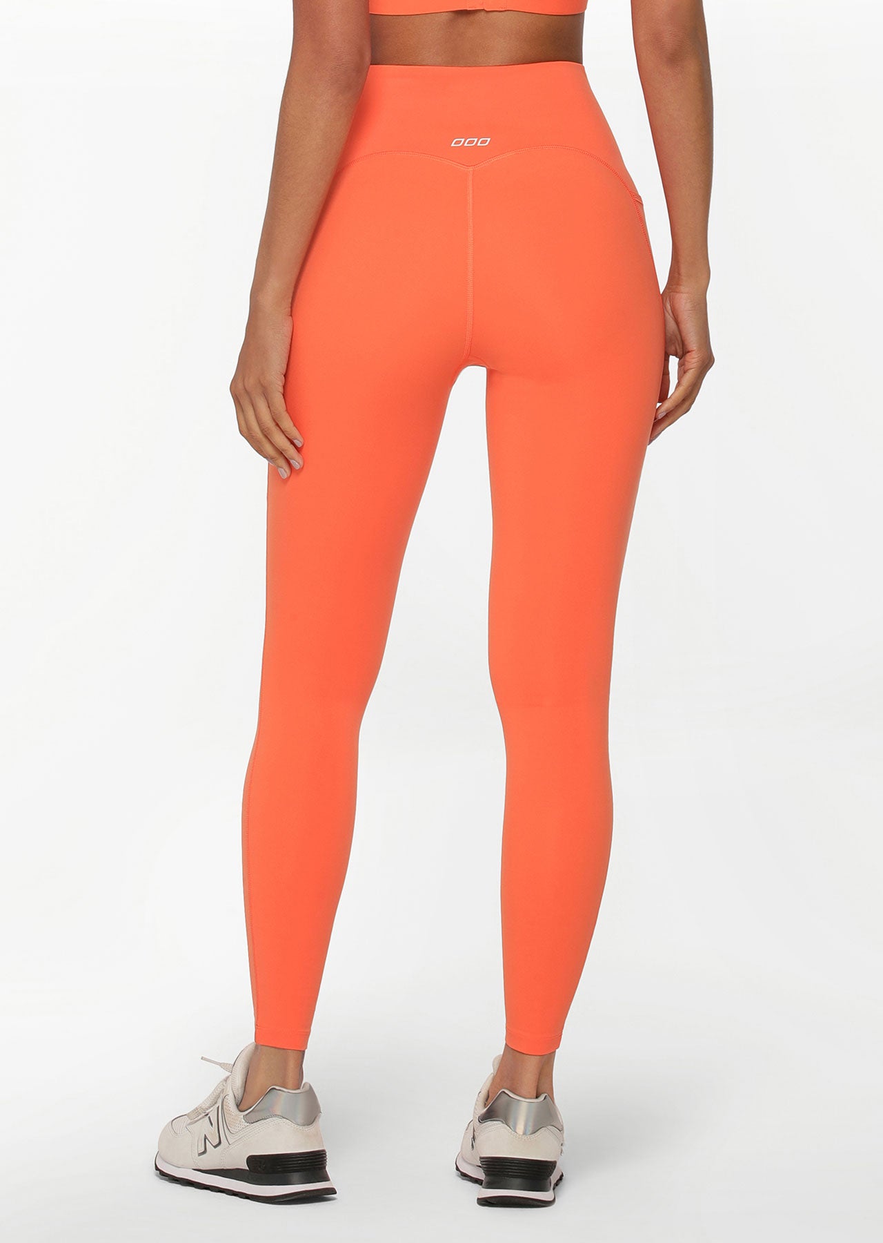 Lorna Jane No Chafe Aloe Vera Full Length Leggings - Satsuma