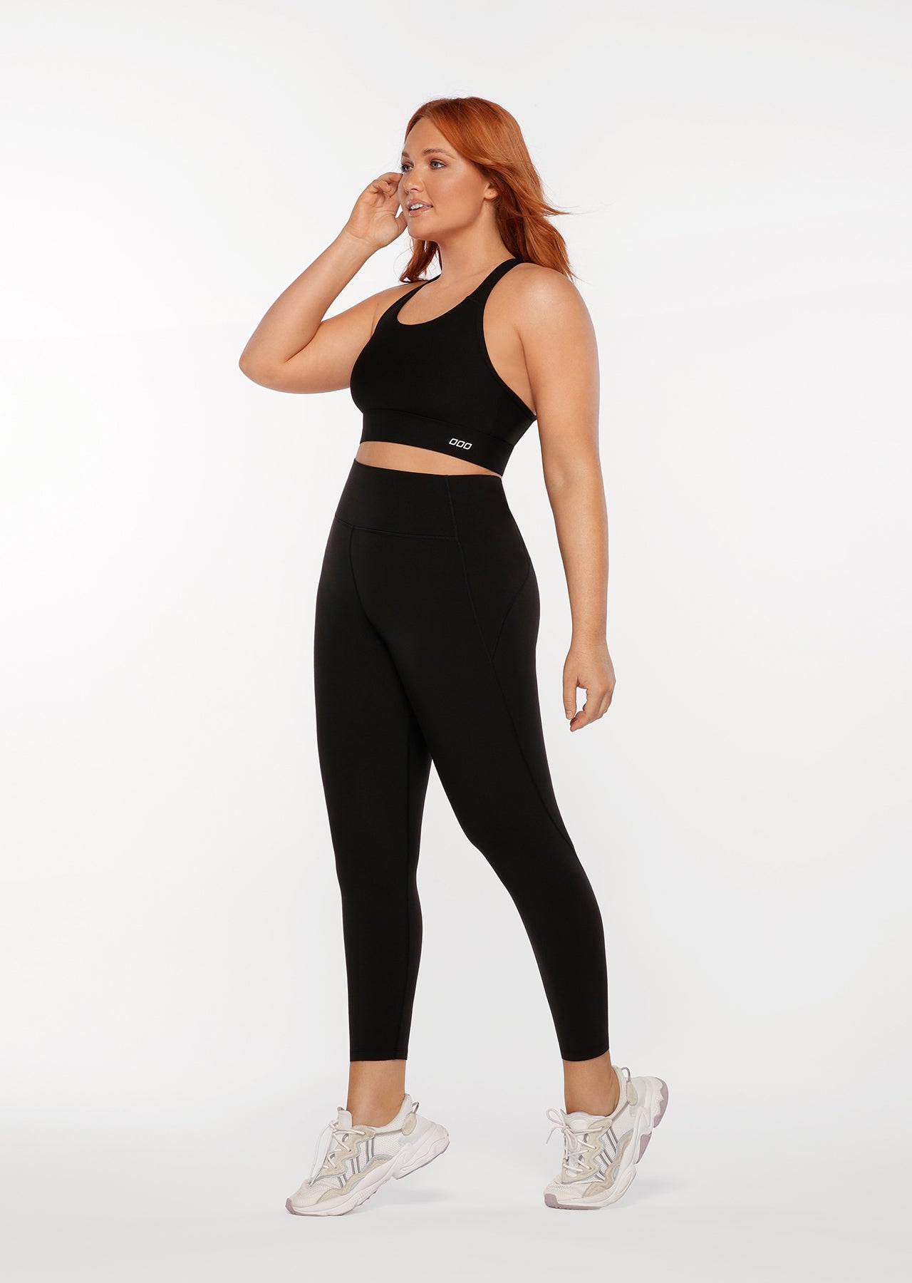 Lorna Jane No Dig Ankle Biter Leggings - Black