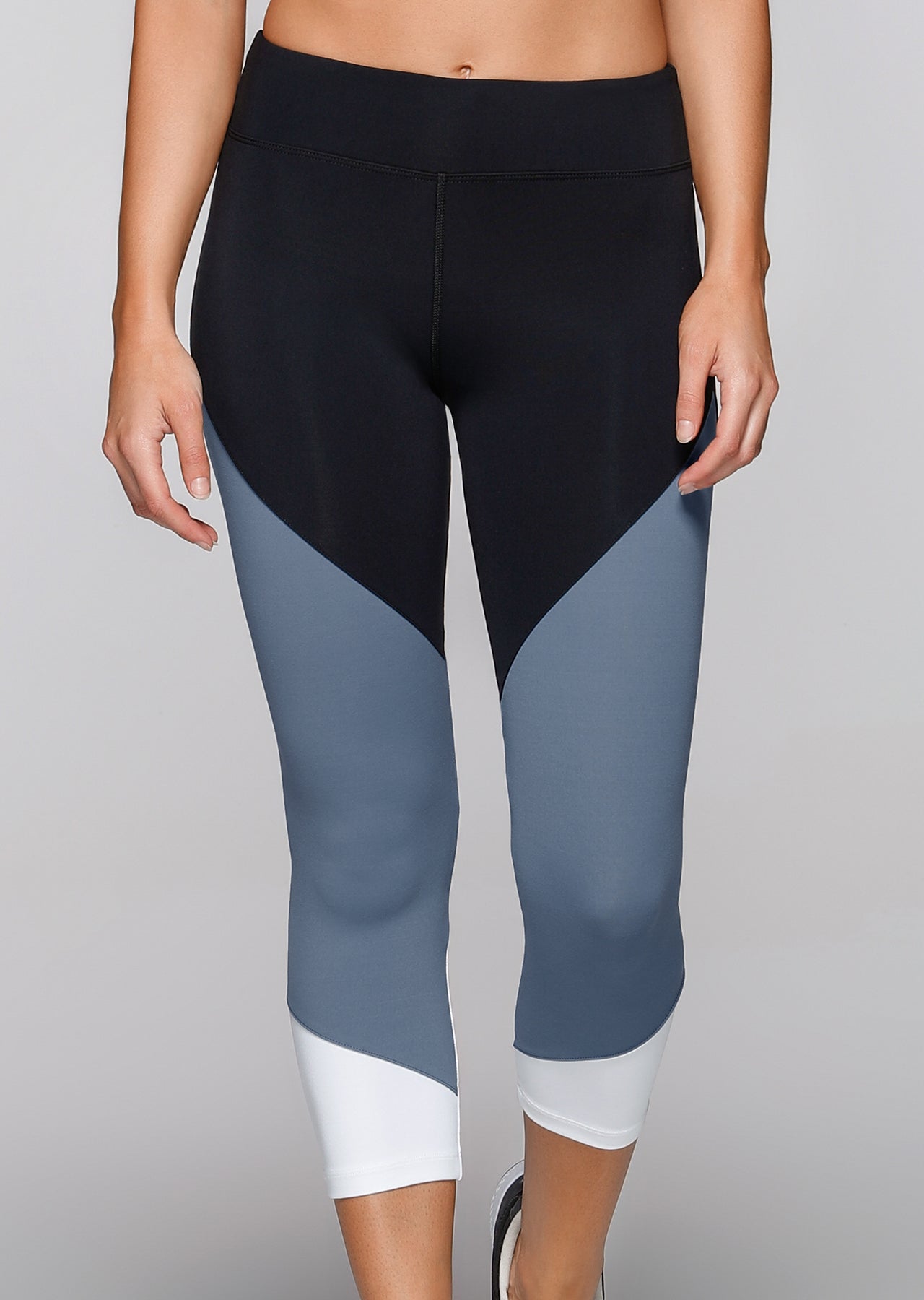 Lorna Jane No Limits 7/8 Tight - Black/Powder Grey