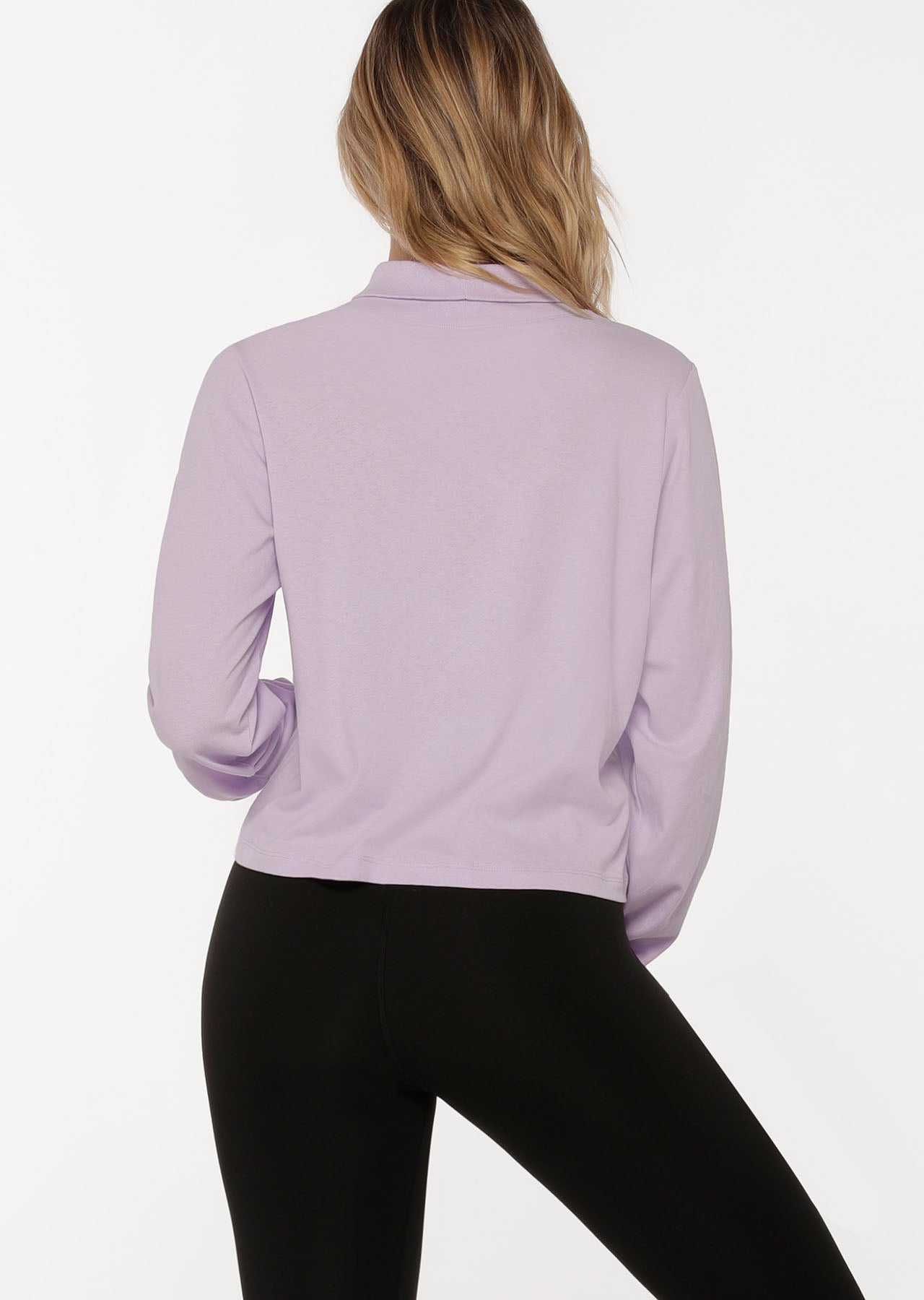 Lorna Jane No Limits Long Sleeve Top - Pale Violet
