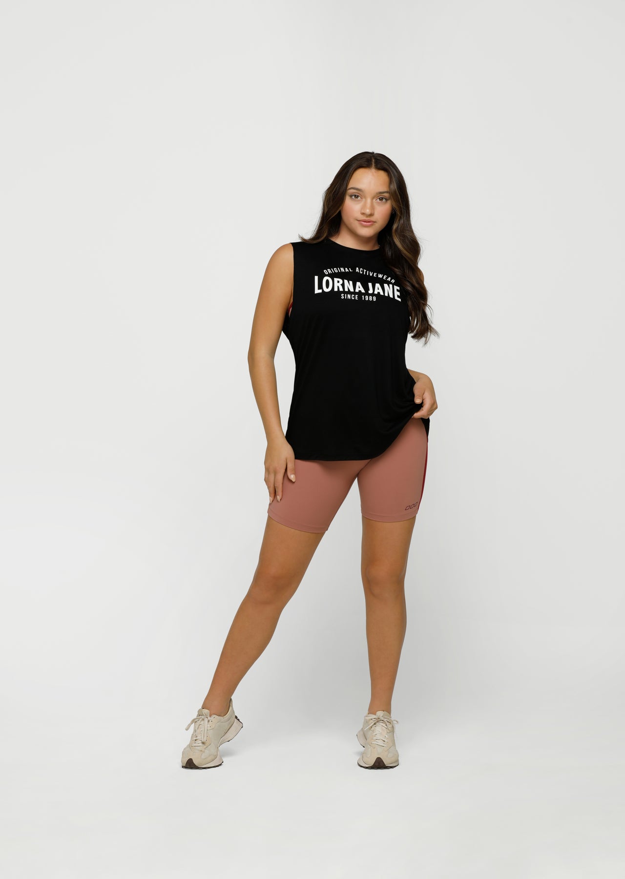 Lorna Jane No Limits Muscle Tank - Black