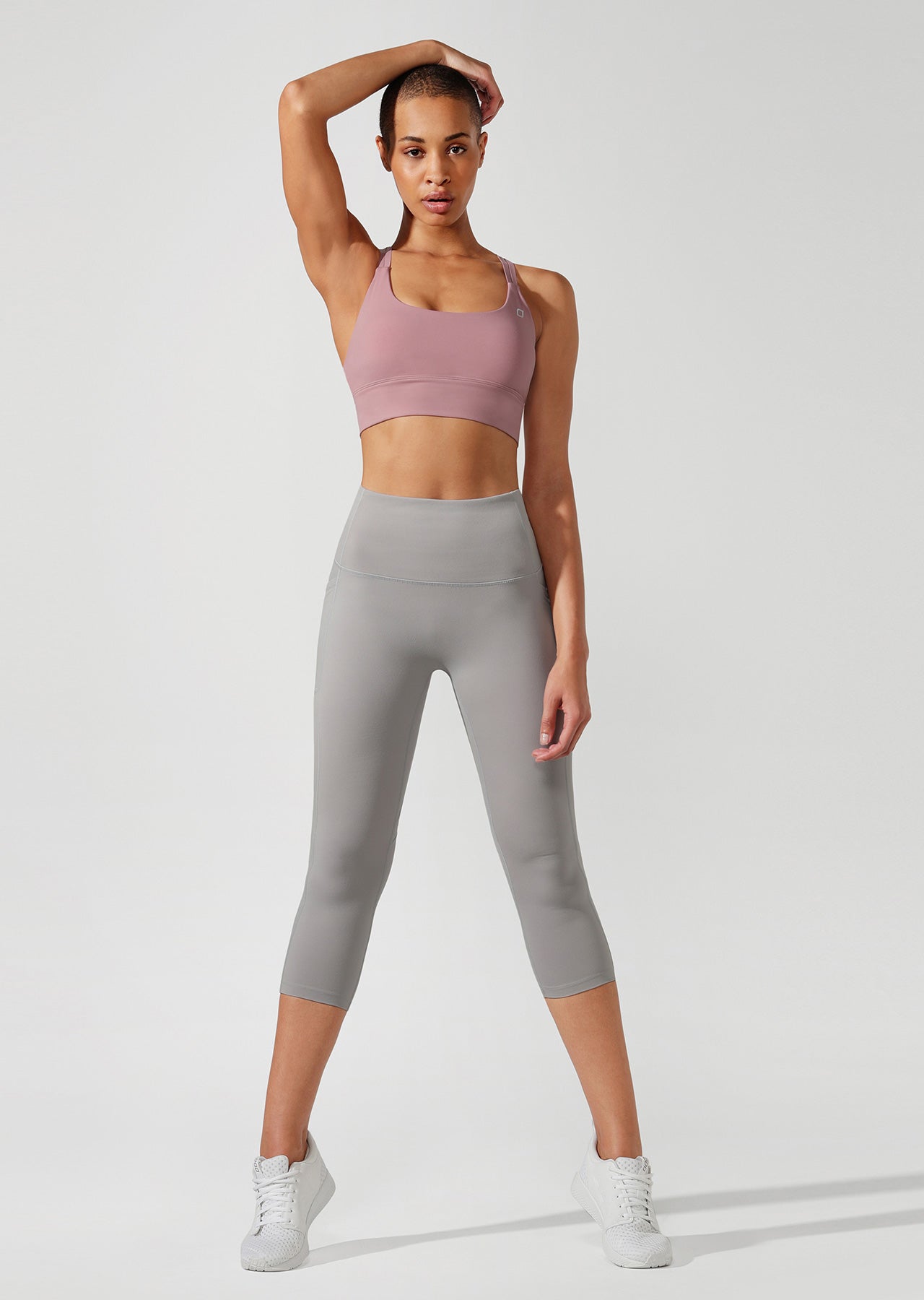 Lorna Jane No Ride Booty 7/8 Tight - Nu Grey