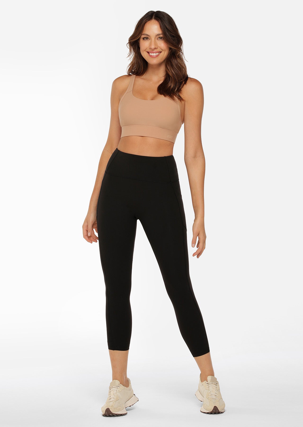 Lorna Jane No Ride Booty Ankle Biter Leggings - Black