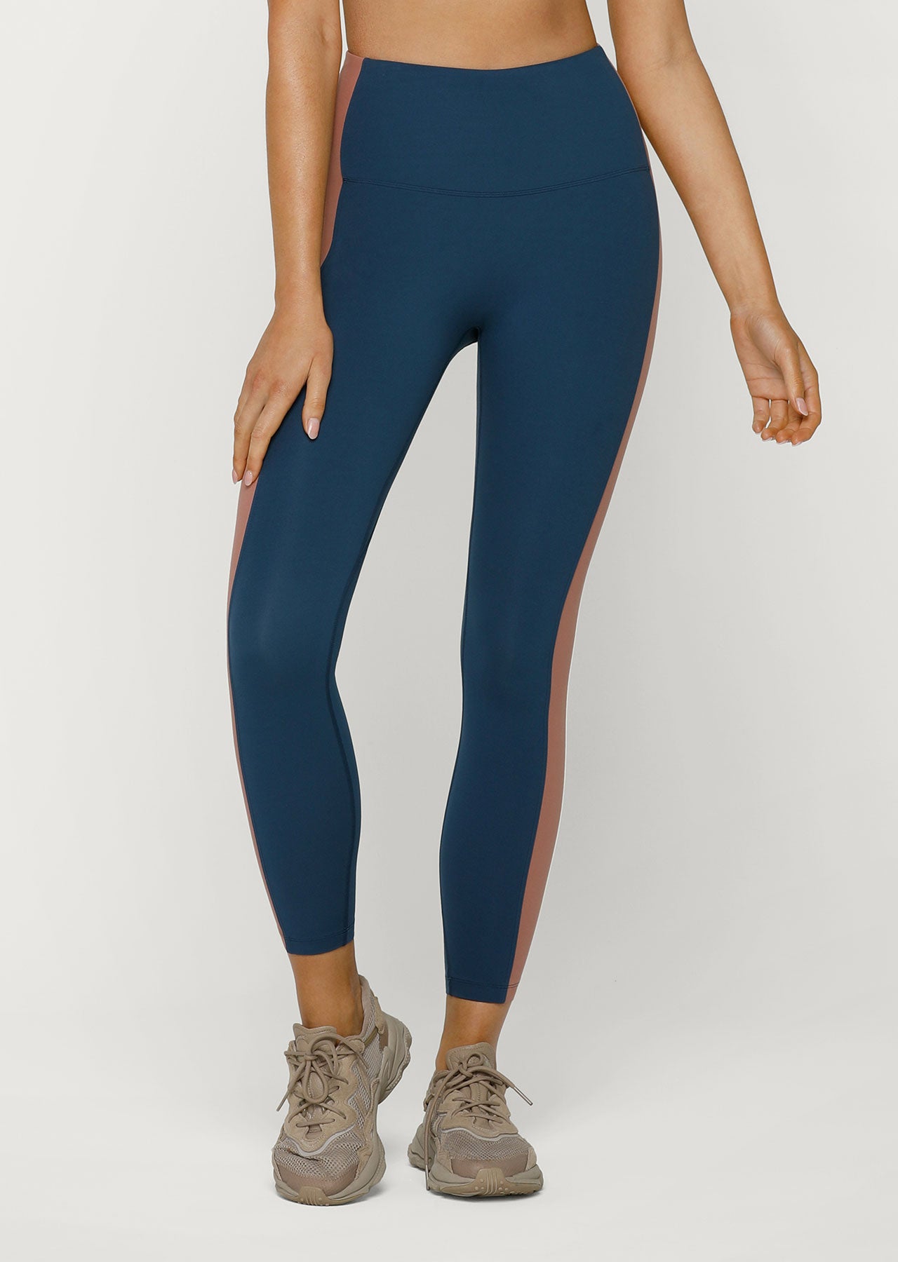 Lorna Jane No Ride Sportif Ankle Biter Leggings - Pale Indigo