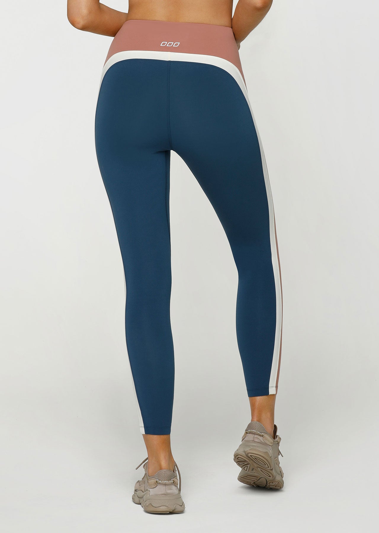 Lorna Jane No Ride Sportif Ankle Biter Leggings - Pale Indigo