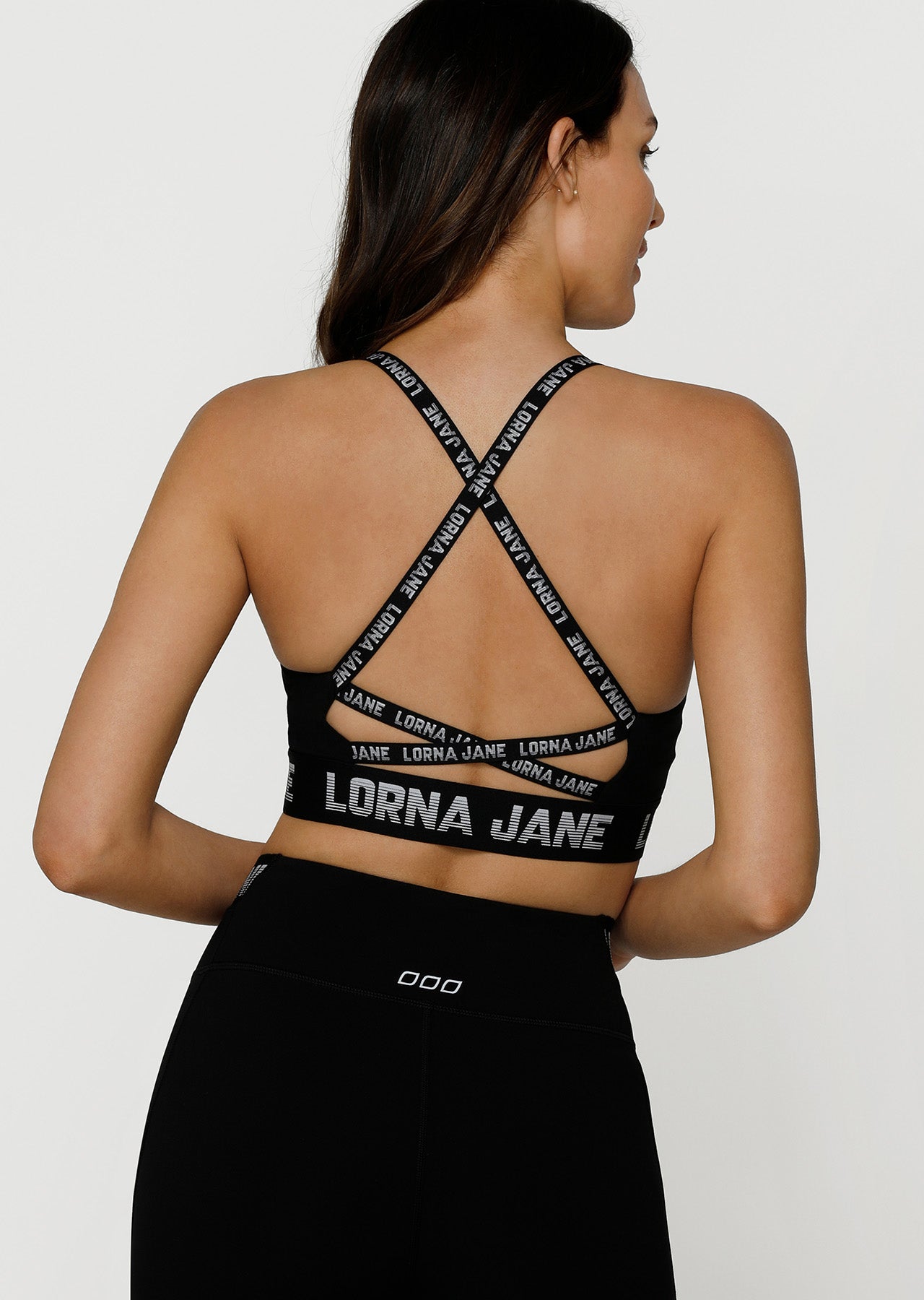 Lorna Jane Nobility Support Sports Bra - Black
