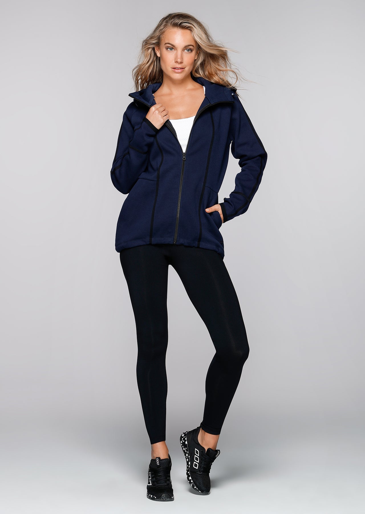 Lorna Jane Non Stop Warmth Active Jacket - Ink