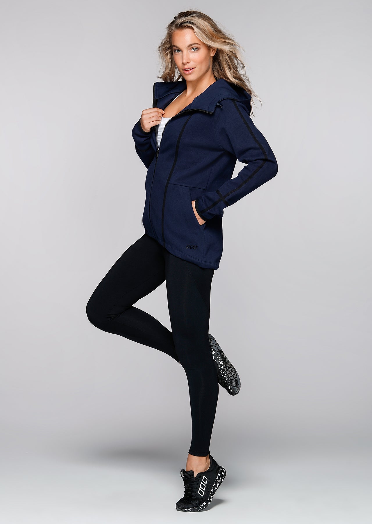 Lorna Jane Non Stop Warmth Active Jacket - Ink