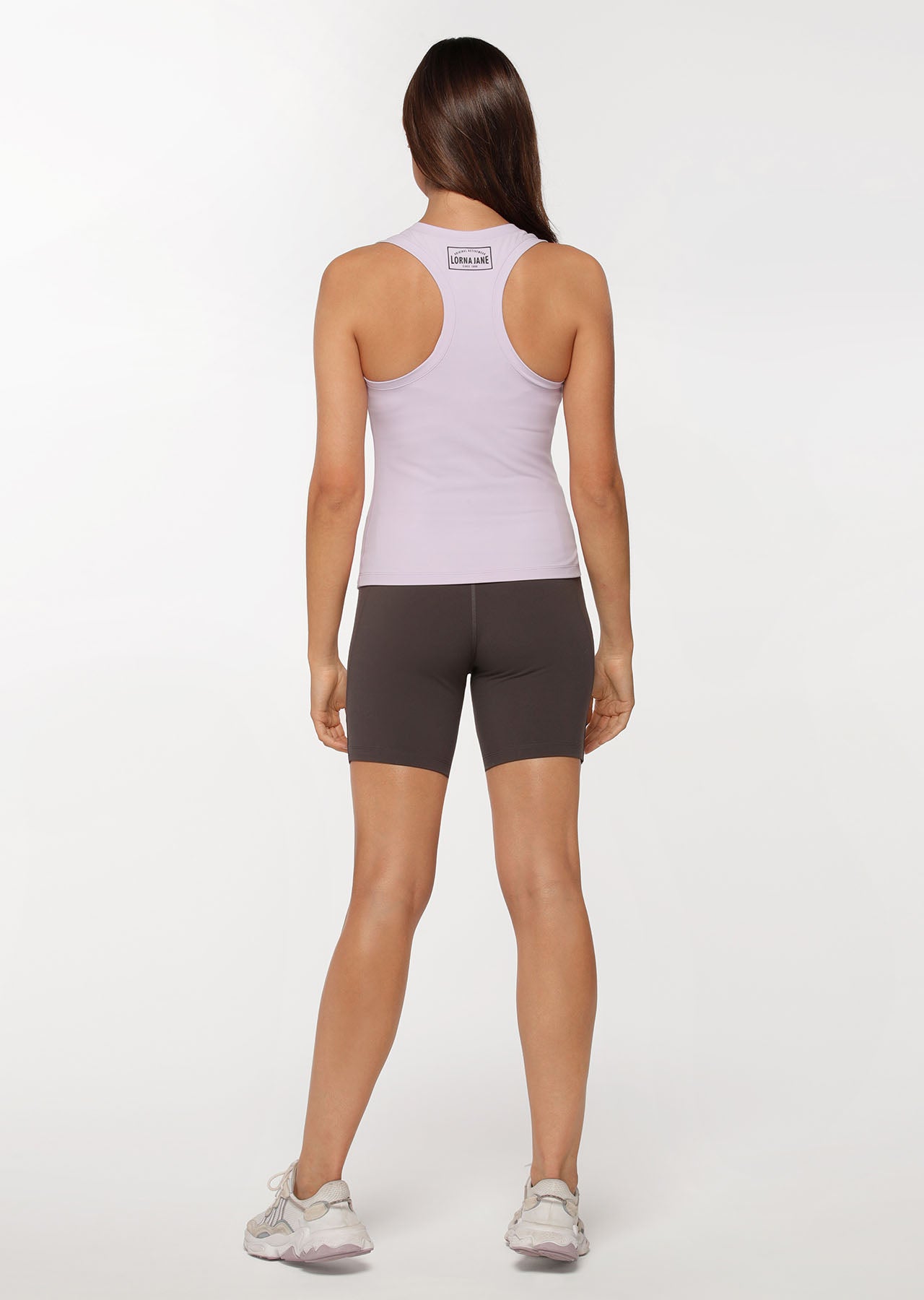 Lorna Jane Notch Active Tank - Pale Violet