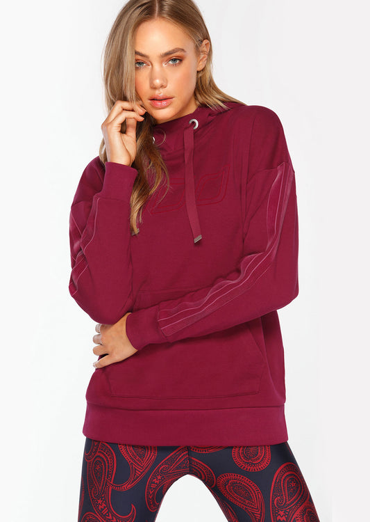 Lorna Jane Off Beat Hoodie - Marrakesh