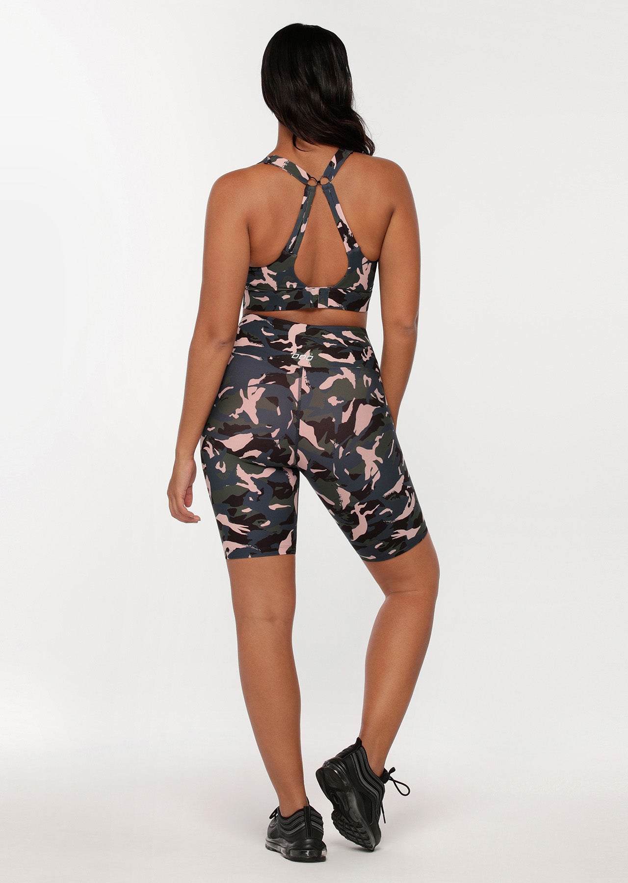 Lorna Jane Off Duty Camo Bike Shorts - Off Duty Camo Print