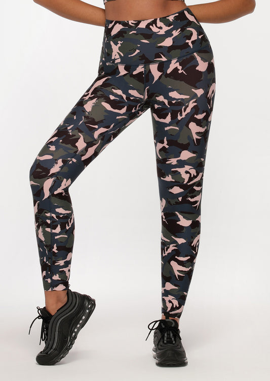 Lorna Jane Off Duty Camo Full Length Leggings - Off Duty Camo Print