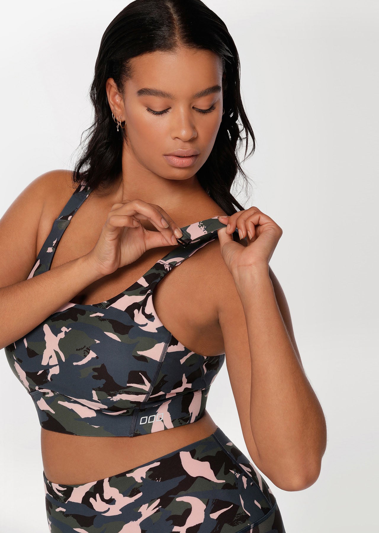 Lorna Jane Off Duty High Impact Sports Bra - Off Duty Camo Print