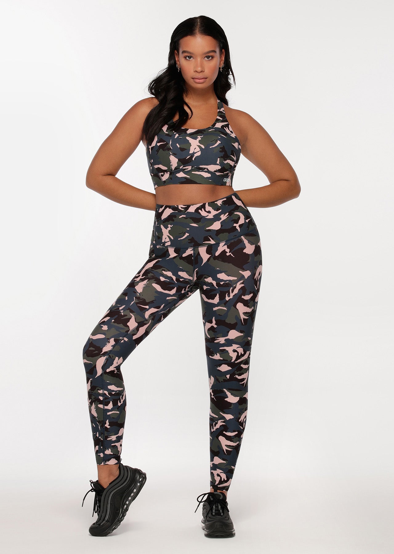 Lorna Jane Off Duty High Impact Sports Bra - Off Duty Camo Print