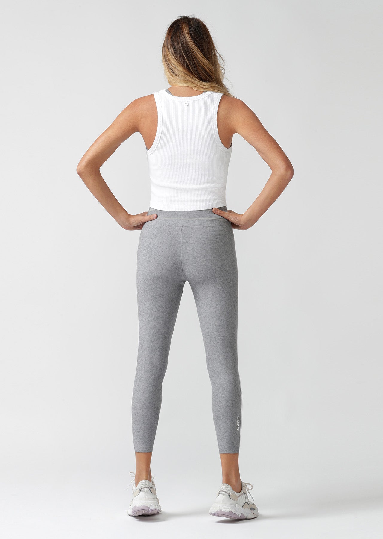 Lorna Jane Off Duty Rib Tank - White