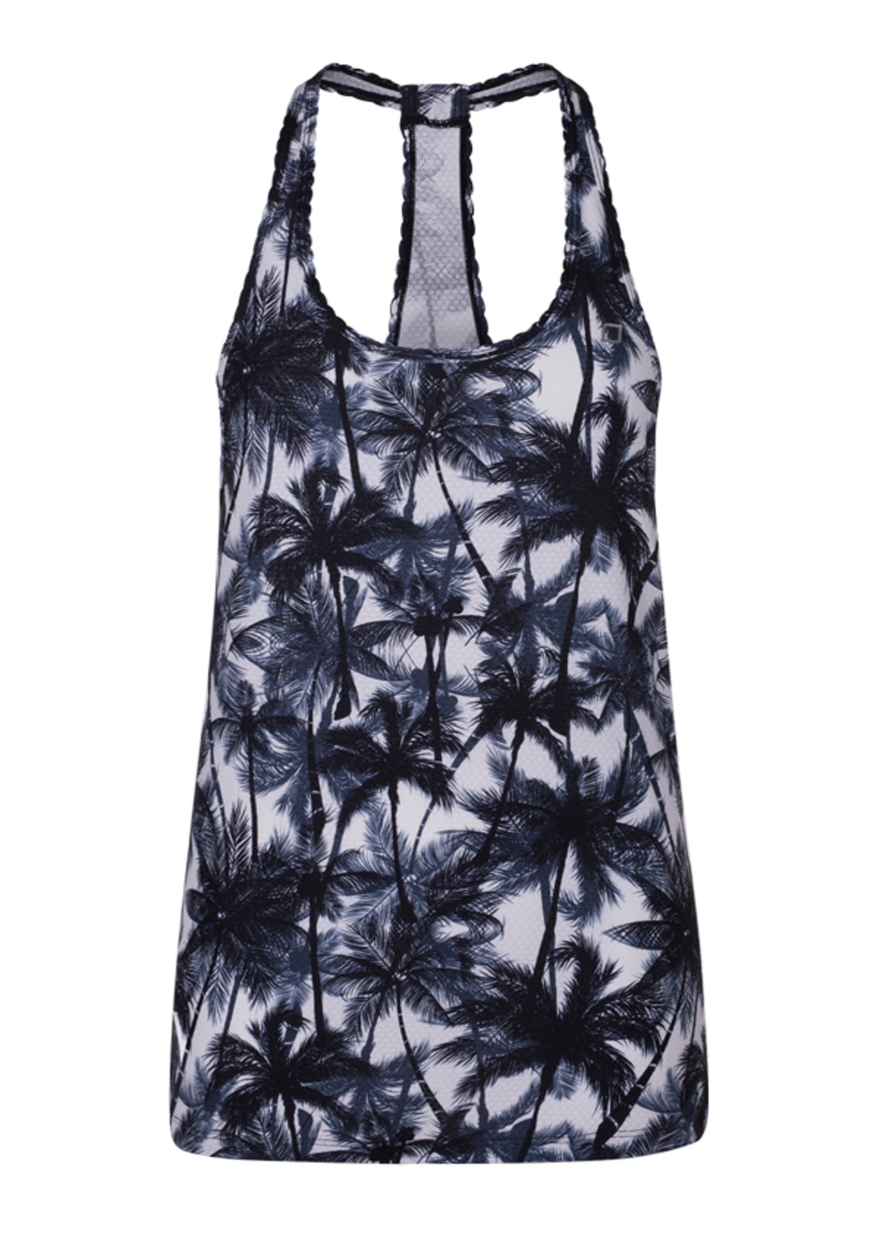 Lorna Jane Offbeat Excel Tank - Black/White