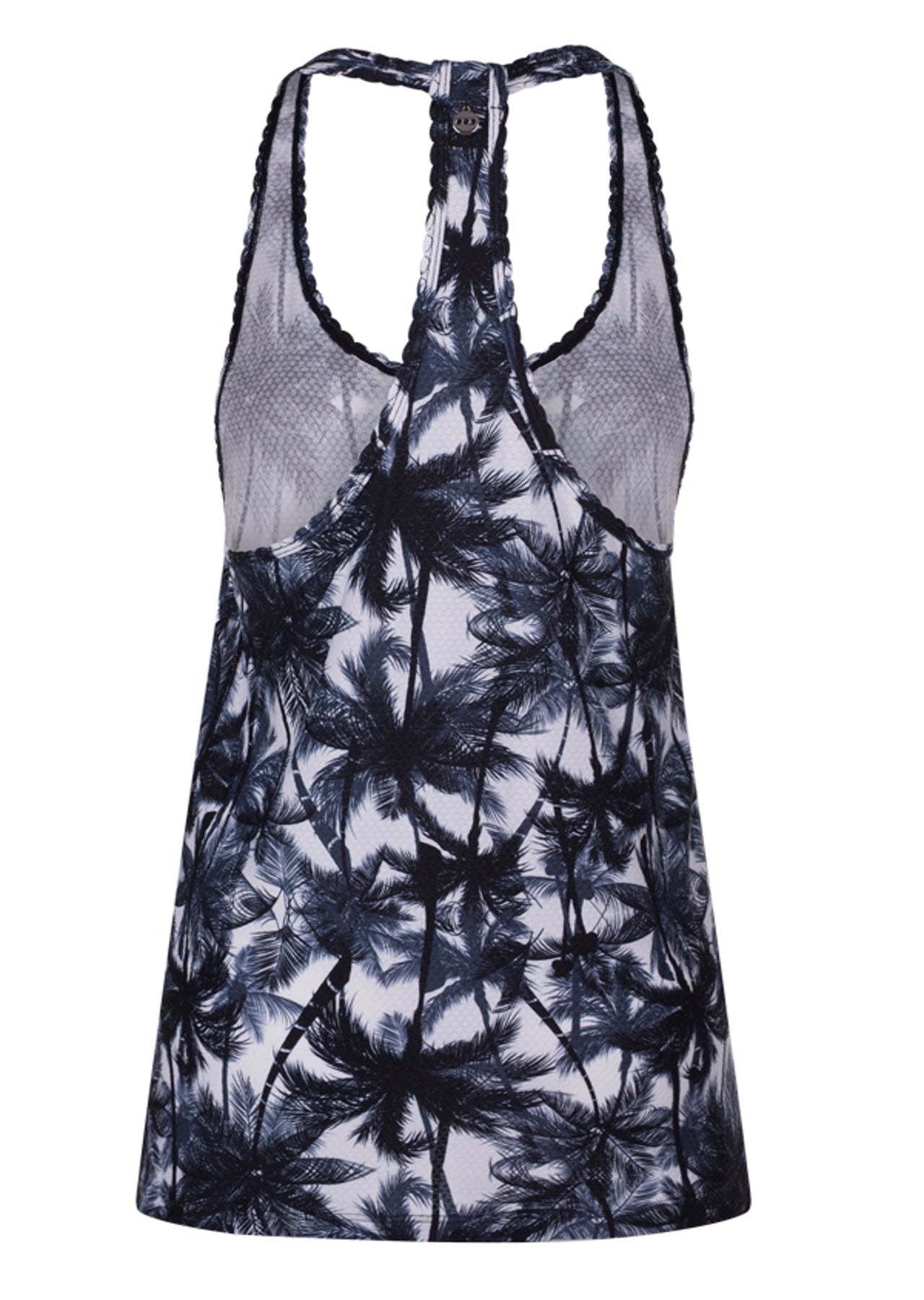 Lorna Jane Offbeat Excel Tank - Black/White