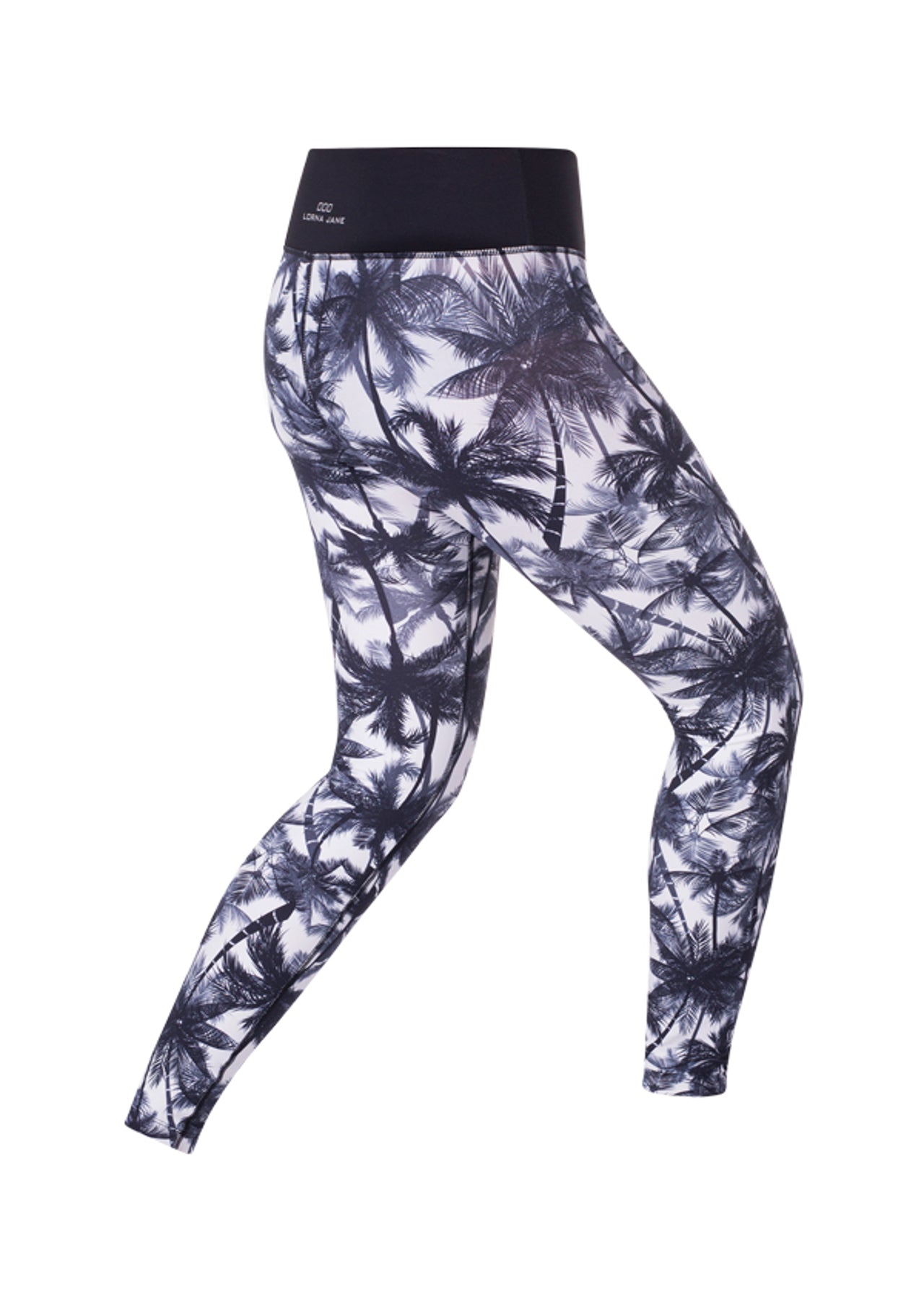 Lorna Jane Offbeat F/L Tight - Black/White