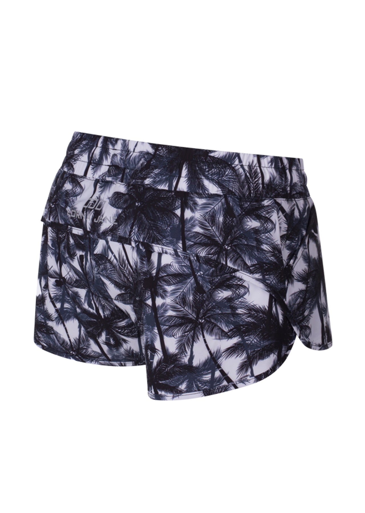 Lorna Jane Offbeat Run Shorts - Black/White
