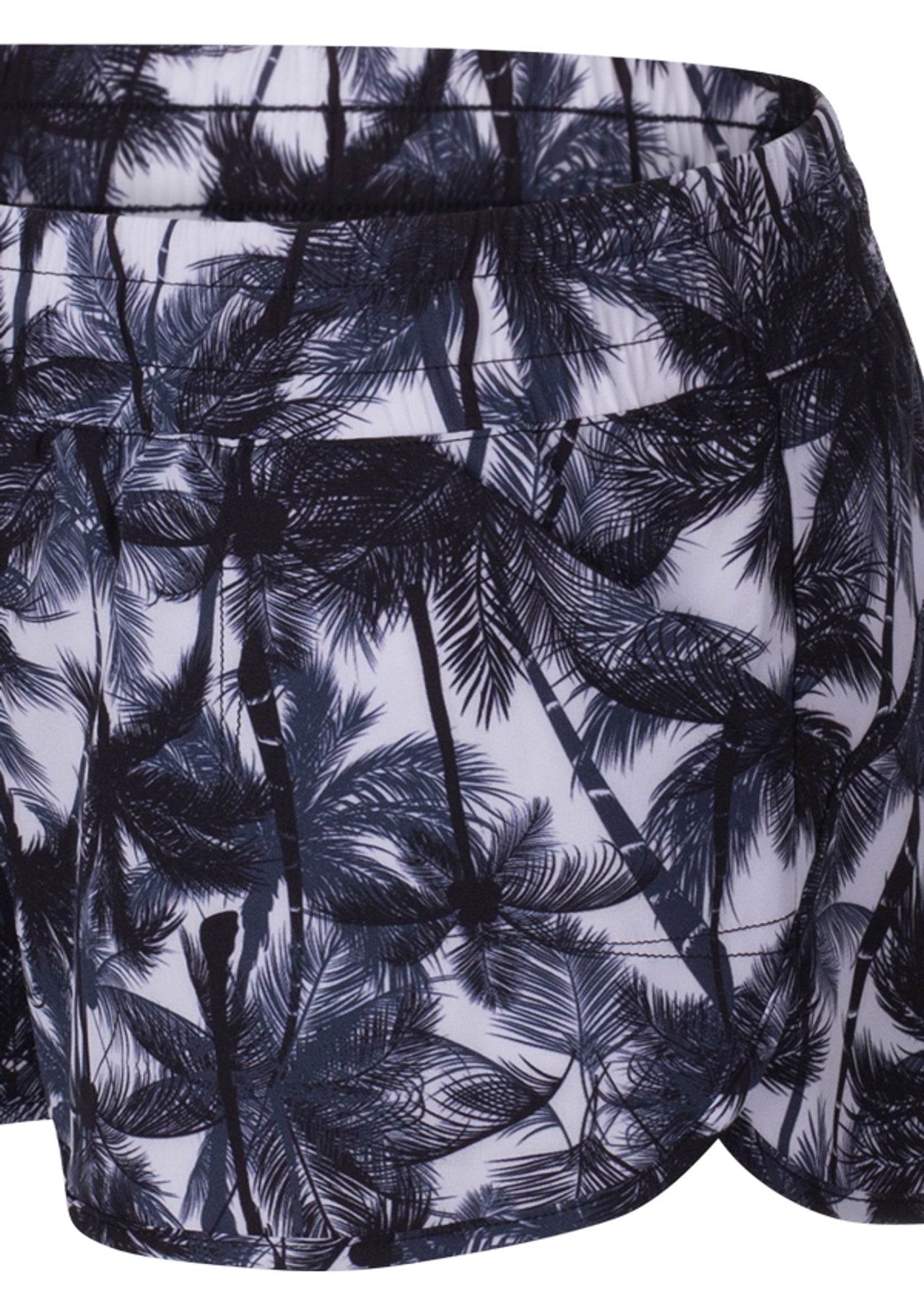 Lorna Jane Offbeat Run Shorts - Black/White