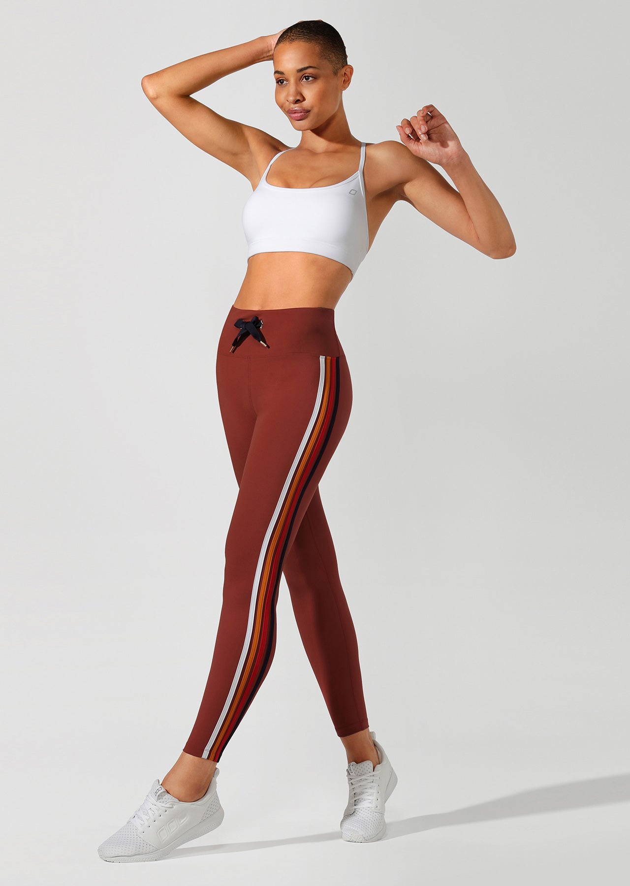 Lorna Jane On Fire Full Length Tight - Dark Copper