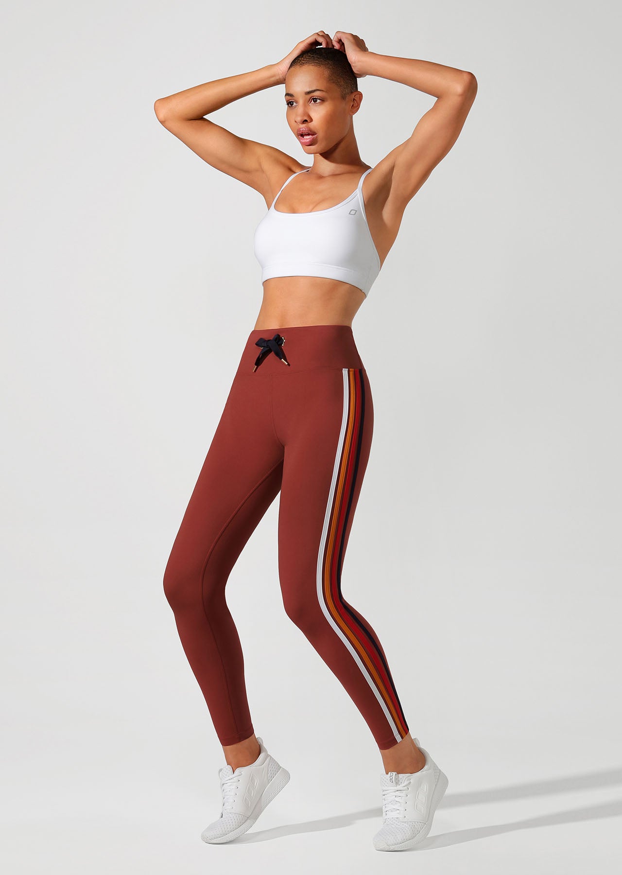 Lorna Jane On Fire Full Length Tight - Dark Copper