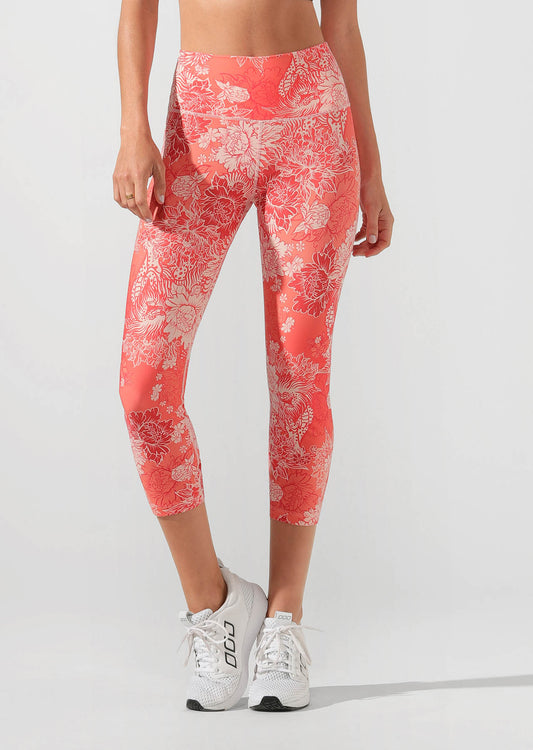 Lorna Jane Oriental Blossom 7/8 Tight - Oriental Print