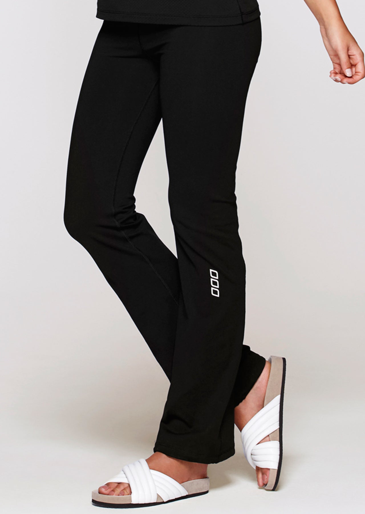 Lorna Jane Origami Excel Bootleg Pants - Black