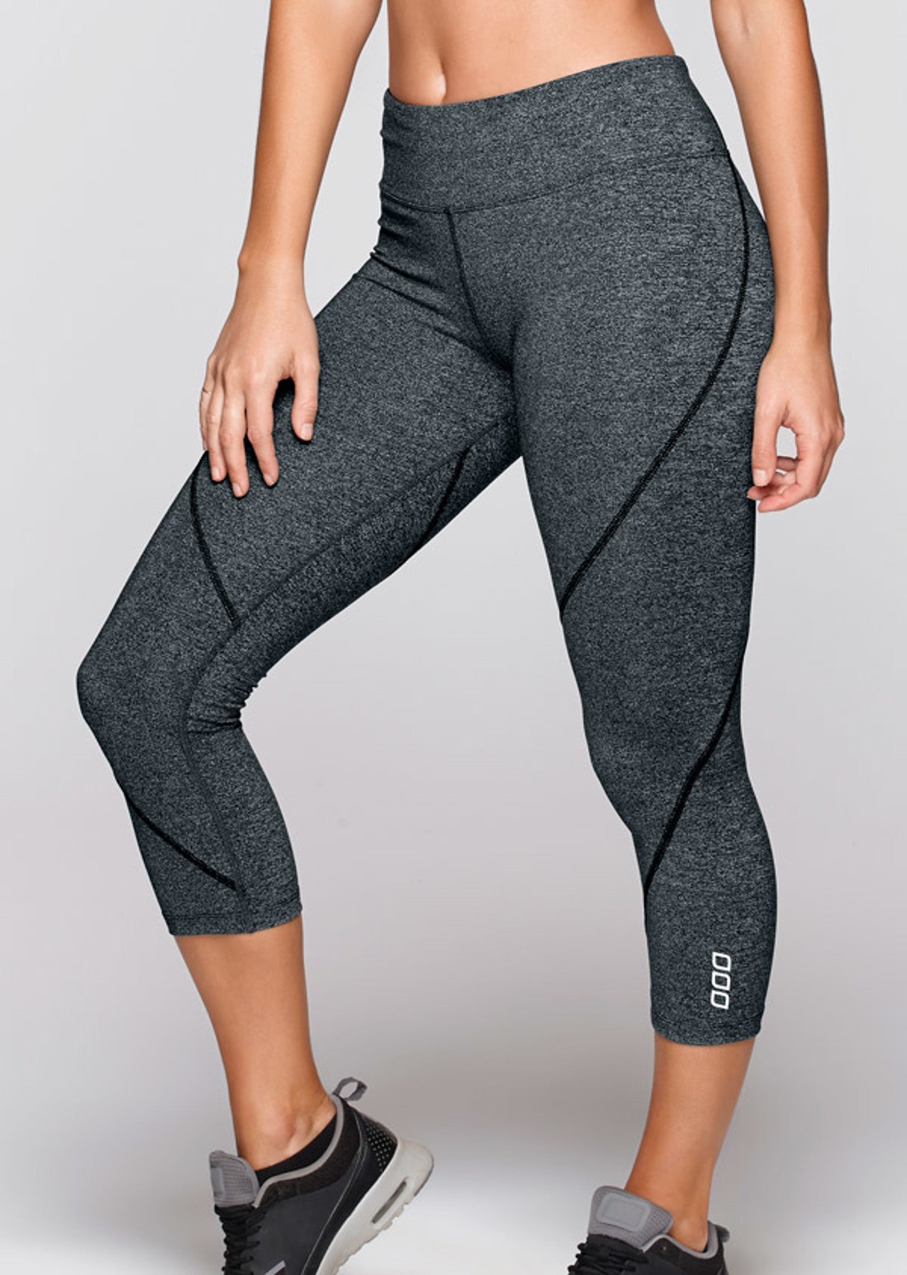 Lorna Jane Oxford 7/8 Tight - Black Marl