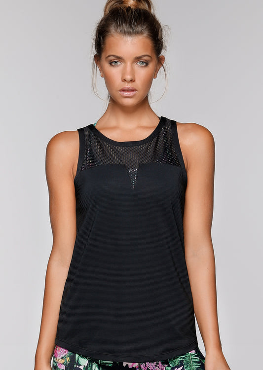 Lorna Jane Pace Excel Tank - Black