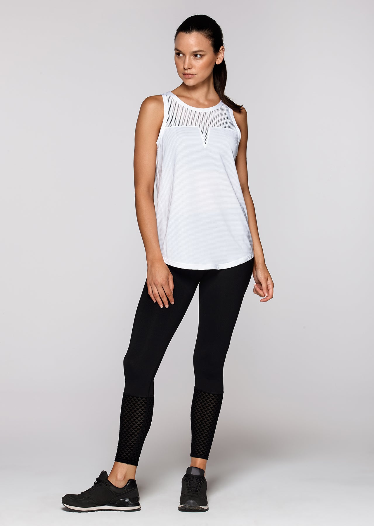 Lorna Jane Pace Excel Tank - White