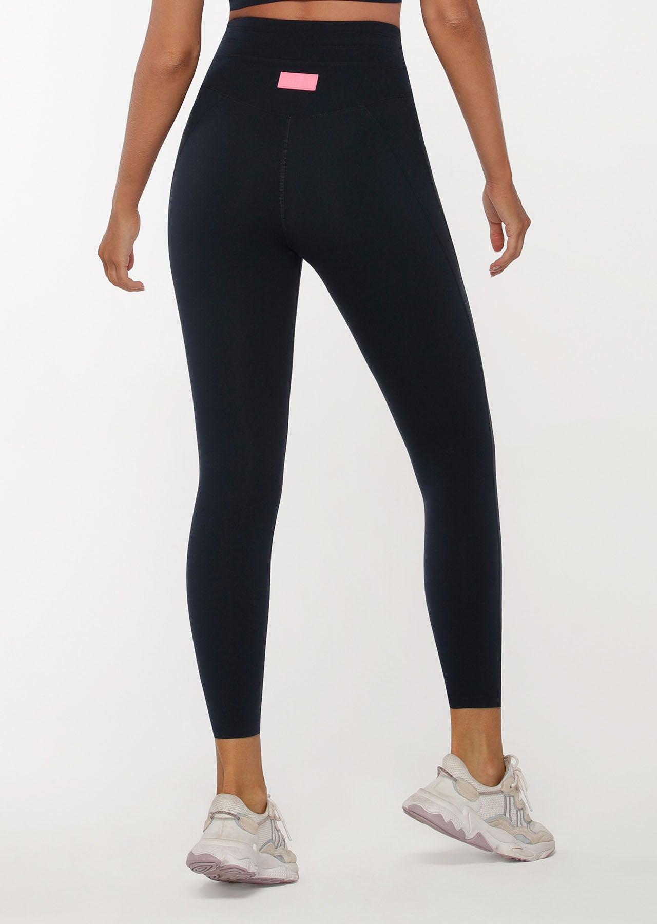 Lorna Jane Pace It Core Stability Ankle Biter Leggings - Midnight Indigo