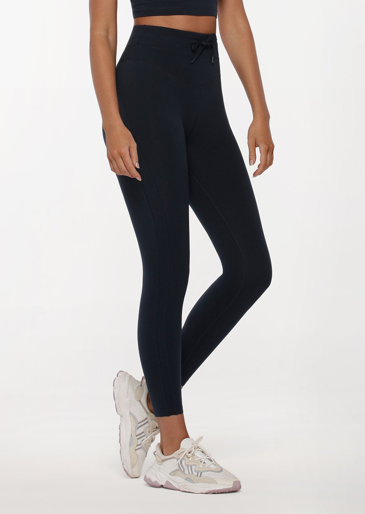 Lorna Jane Pace It Core Stability Ankle Biter Leggings - Midnight Indigo