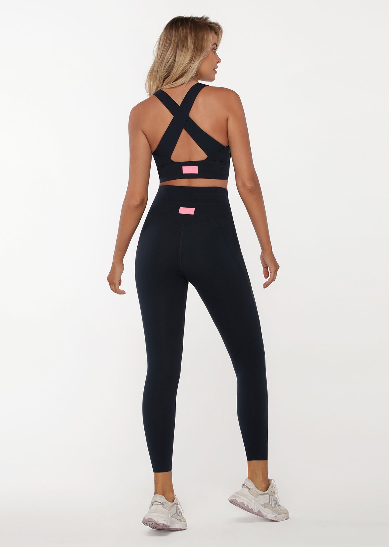 Lorna Jane Pace It Core Stability Ankle Biter Leggings - Midnight Indigo