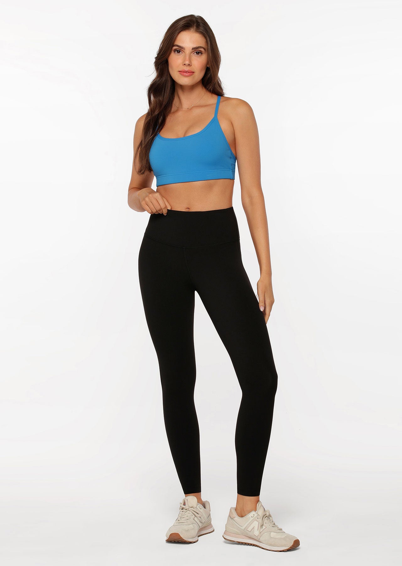 Lorna Jane Pammy Sports Bra - Cornflower