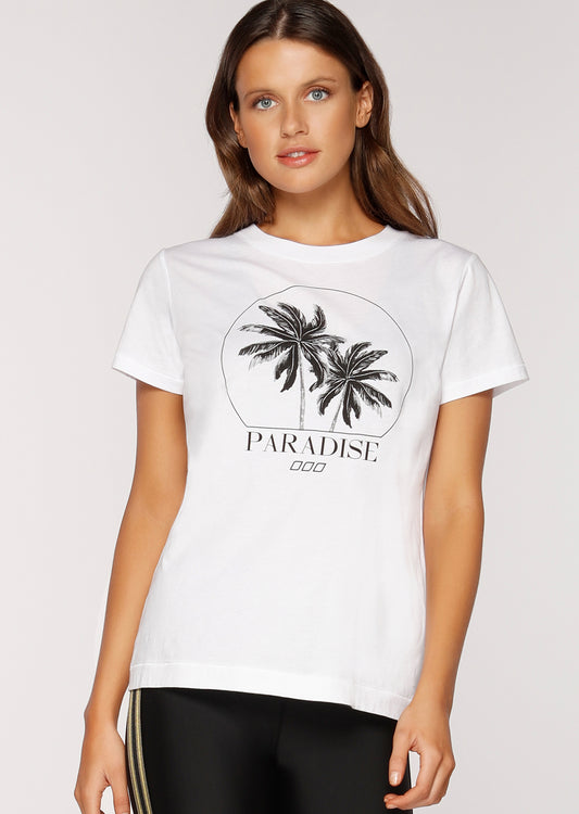 Lorna Jane Paradise Boyfriend Tee - White