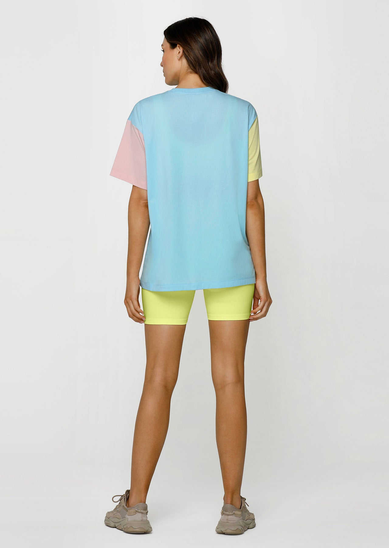 Lorna Jane Pastel Power Oversized Tee - Blue Sky