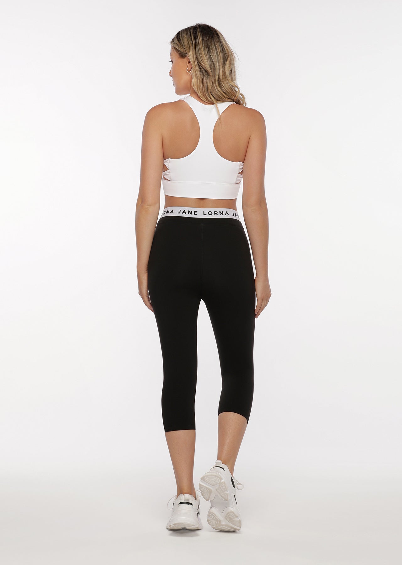 Lorna Jane Perfect Stretch 3/4 Leggings - Black
