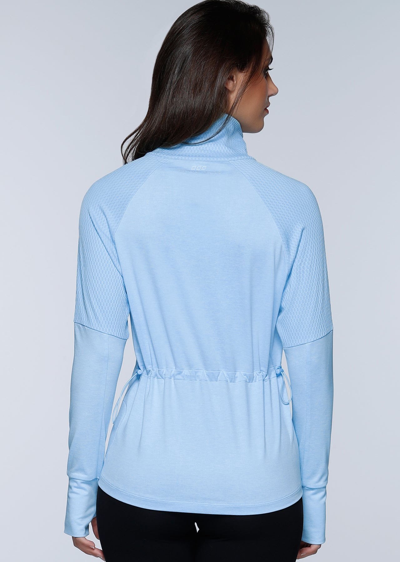 Lorna Jane Perform Active L/Slv Top - Blue Sky Marl