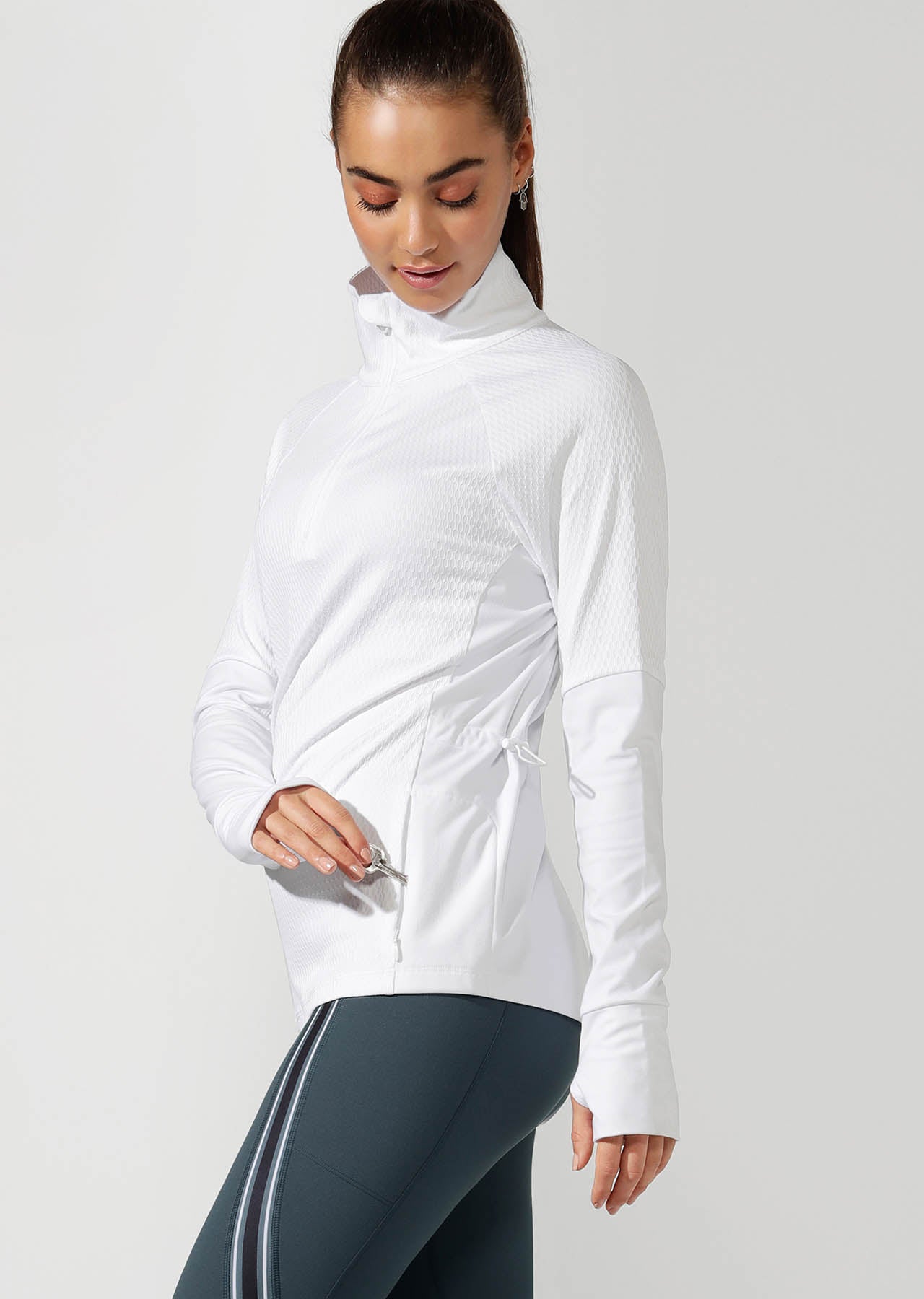 Lorna Jane Perform Long Sleeve Active Top - White