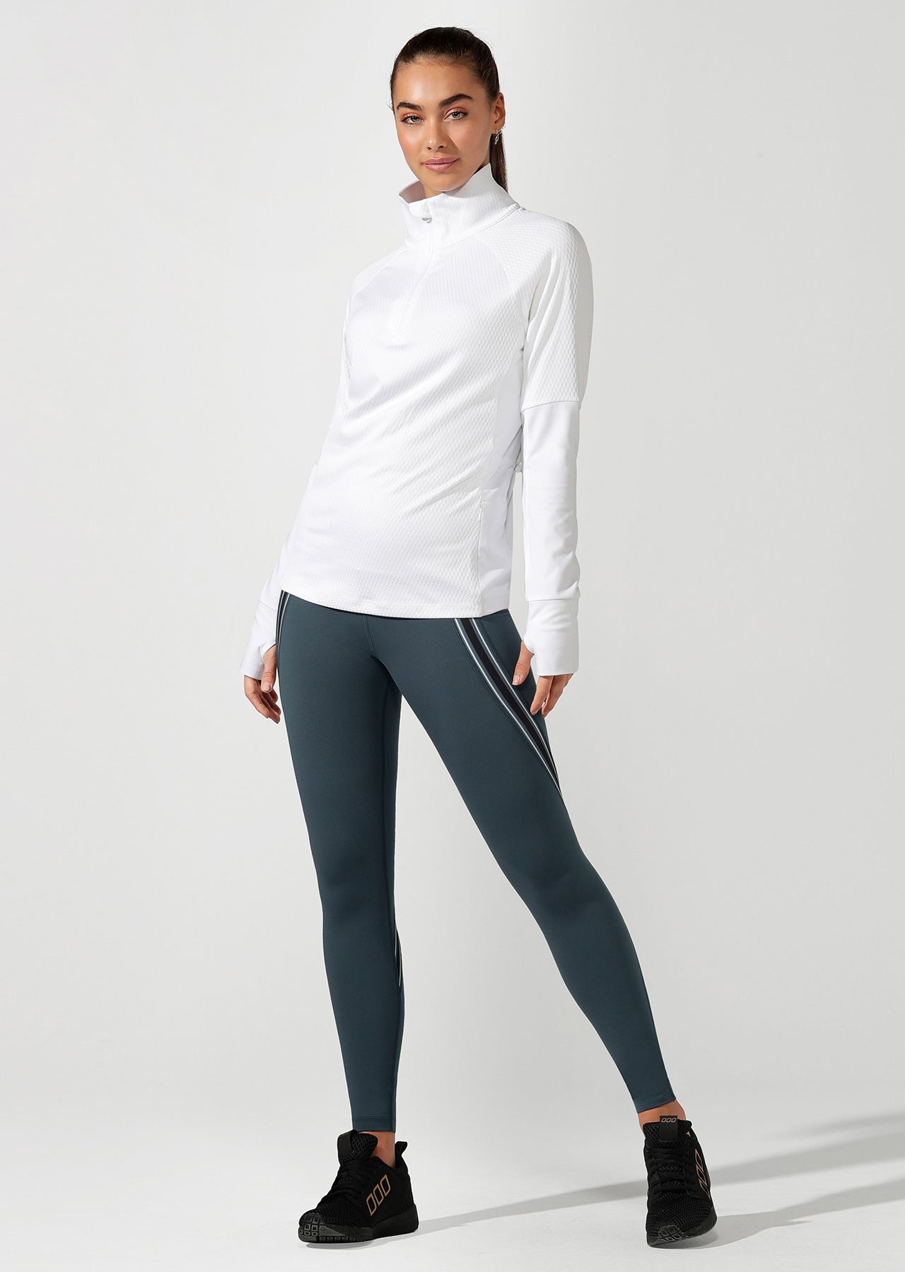 Lorna Jane Perform Long Sleeve Active Top - White