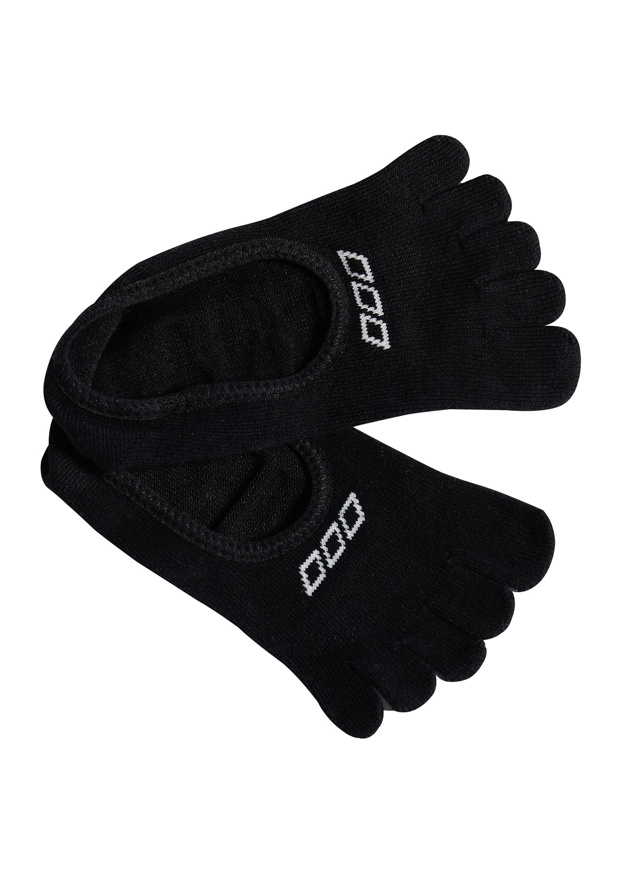 Lorna Jane Pilates Grip Toe Socks - Black